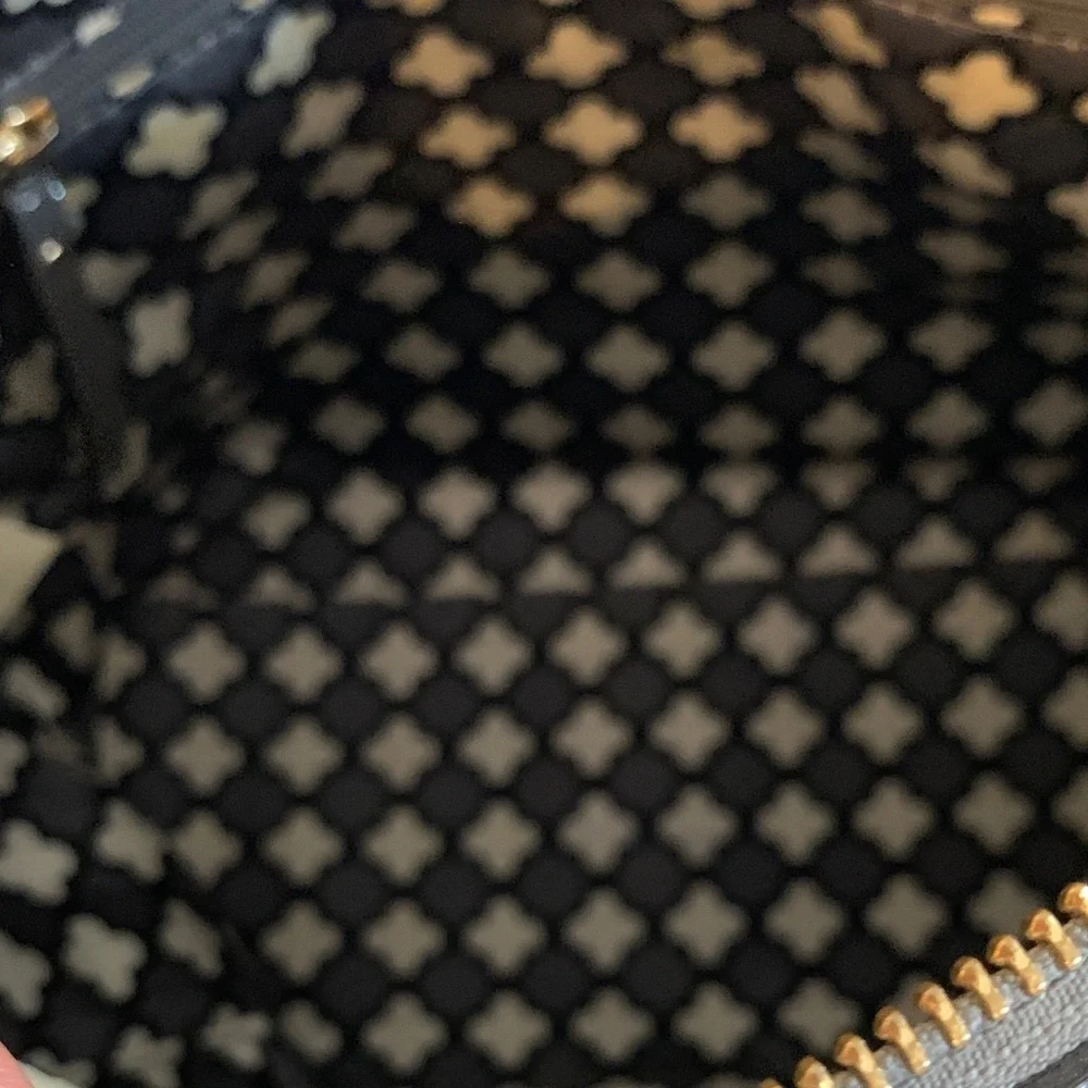 Kate Spade Shiny Smokey Grey Satchel​​​